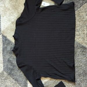 Old Navy Loose Ribbed Long Sleeve Pull Over Top Women's Size XL